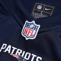 New England Patriots Kevin Byard III Nike Navy Team Game Jersey