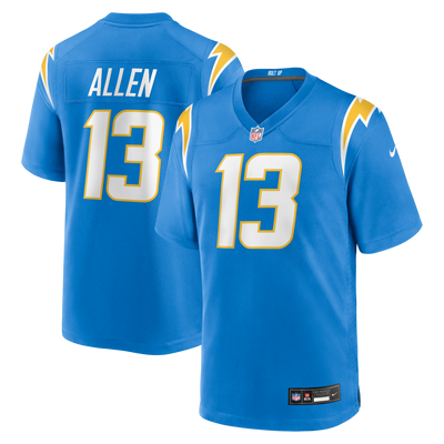 Los Angeles Chargers Keenan Allen Nike Powder Blue Game Player Jersey